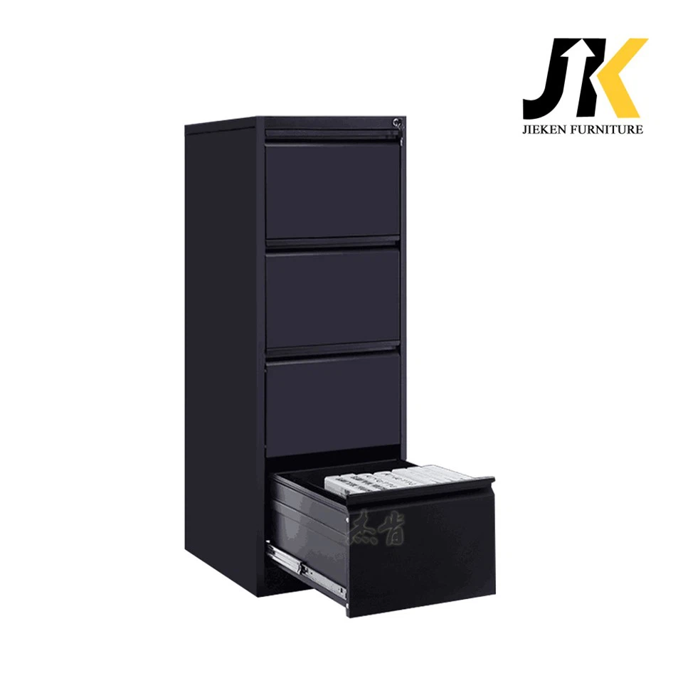 Lemari Arsip Empat Laci Logam